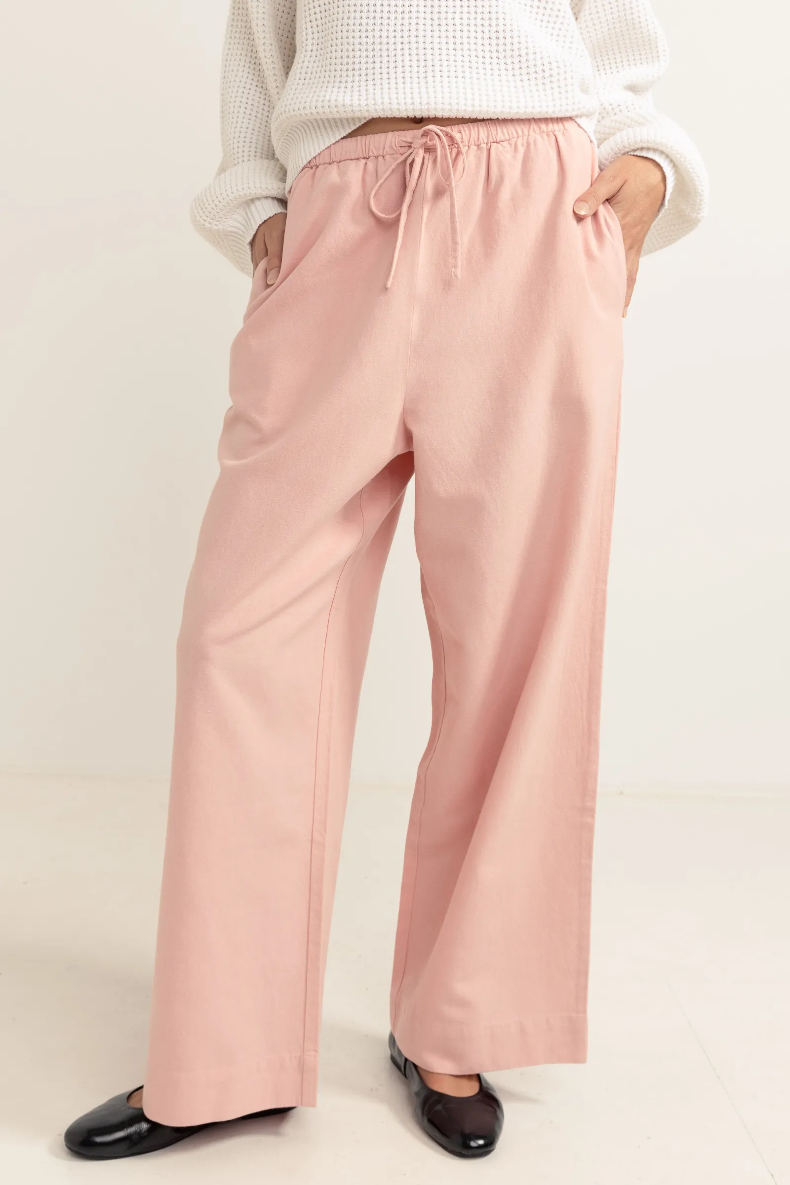 Rhythm Livin Classic Drawstring Pant-Women Pants