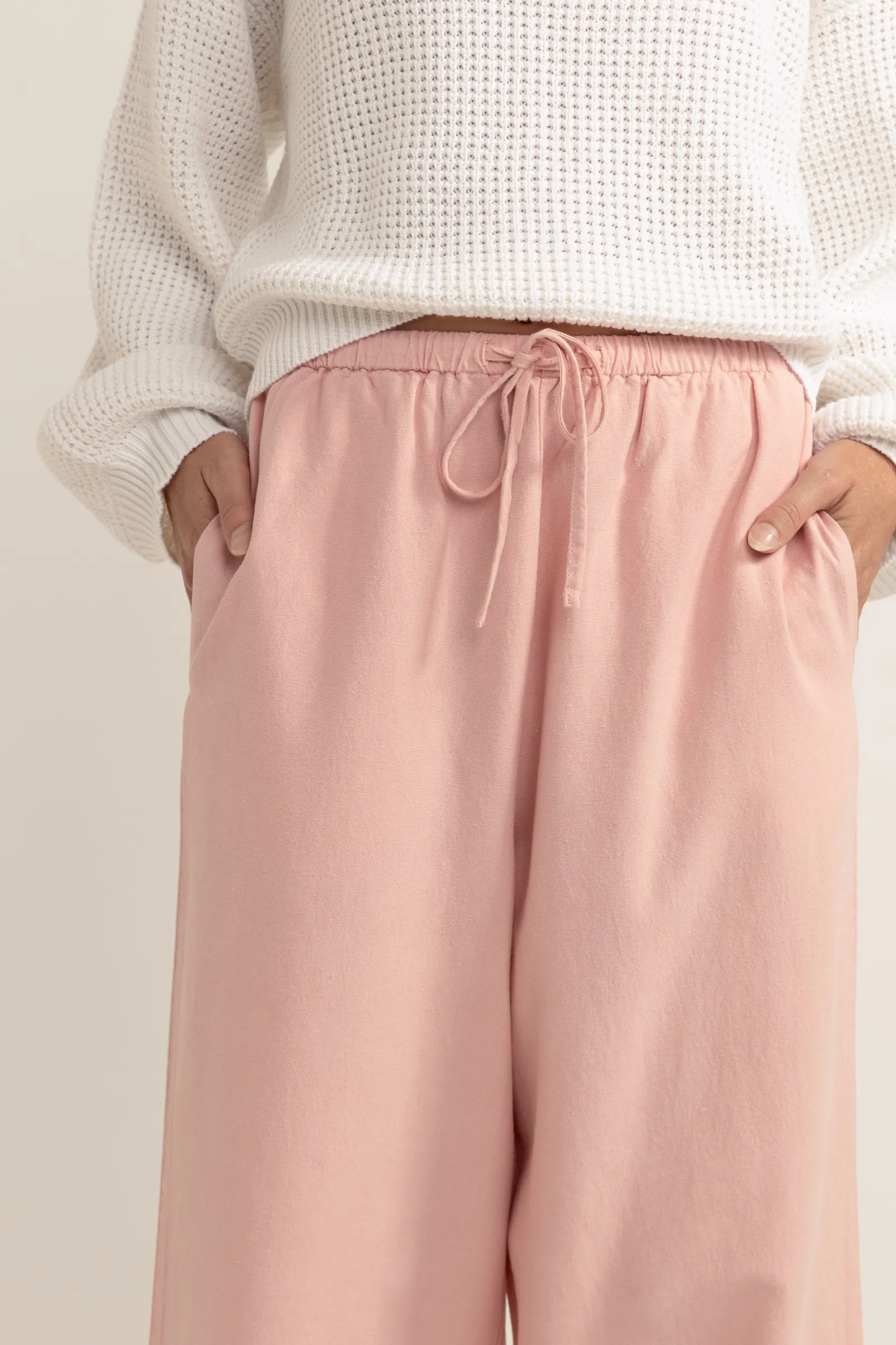Rhythm Livin Classic Drawstring Pant-Women Pants