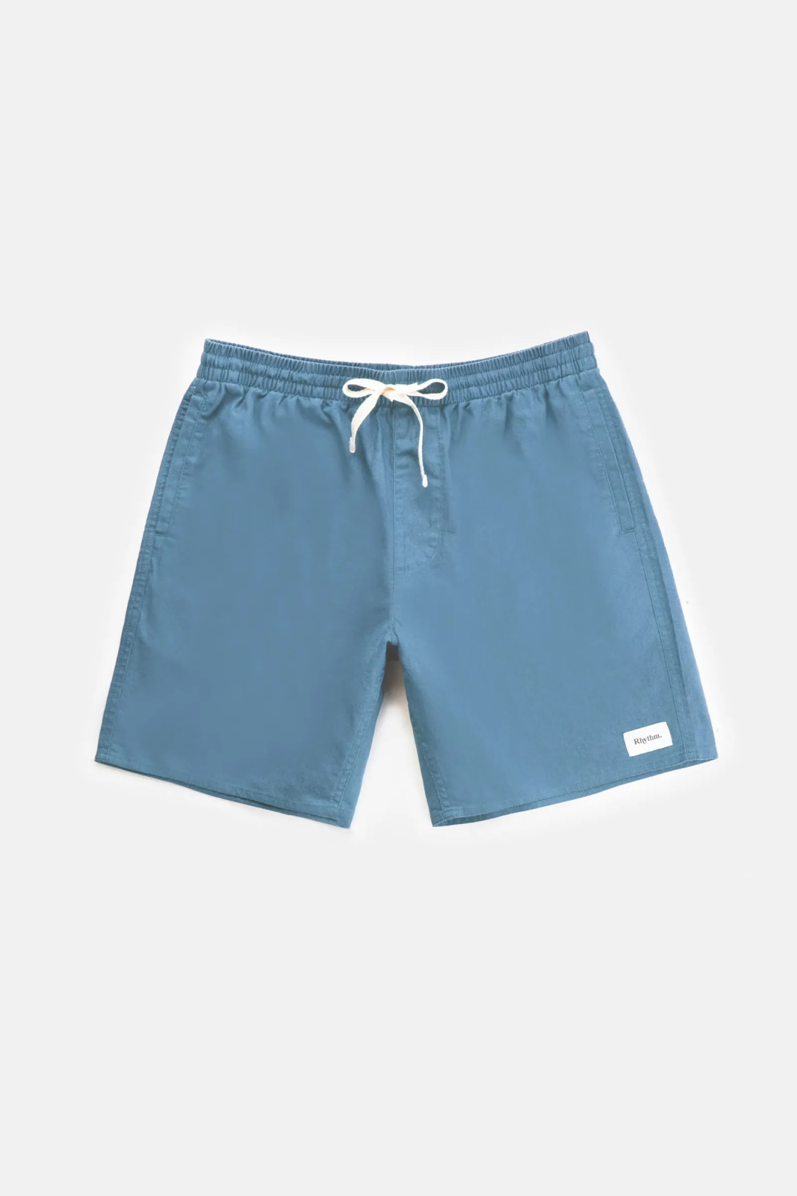Rhythm Livin Classic Linen Jam Mineral Blue- Shorts