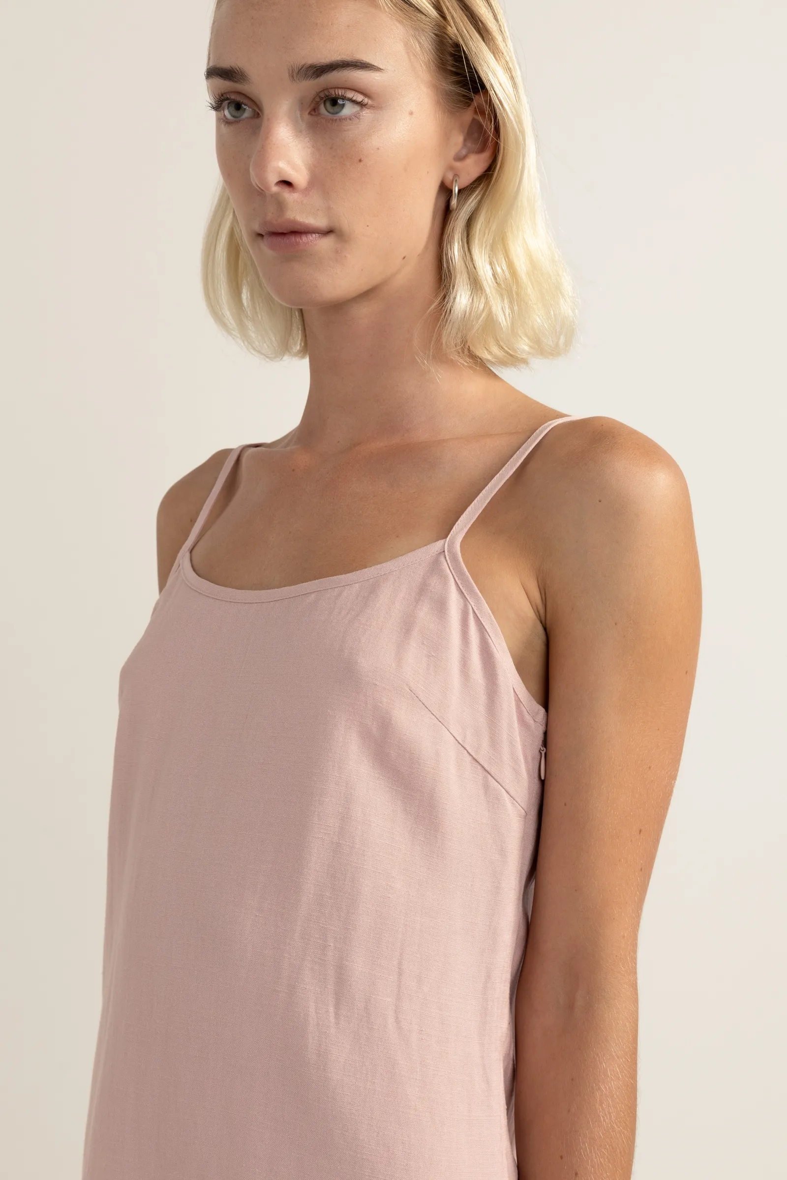 Rhythm Livin Classic Slip Dress-Women Dresses
