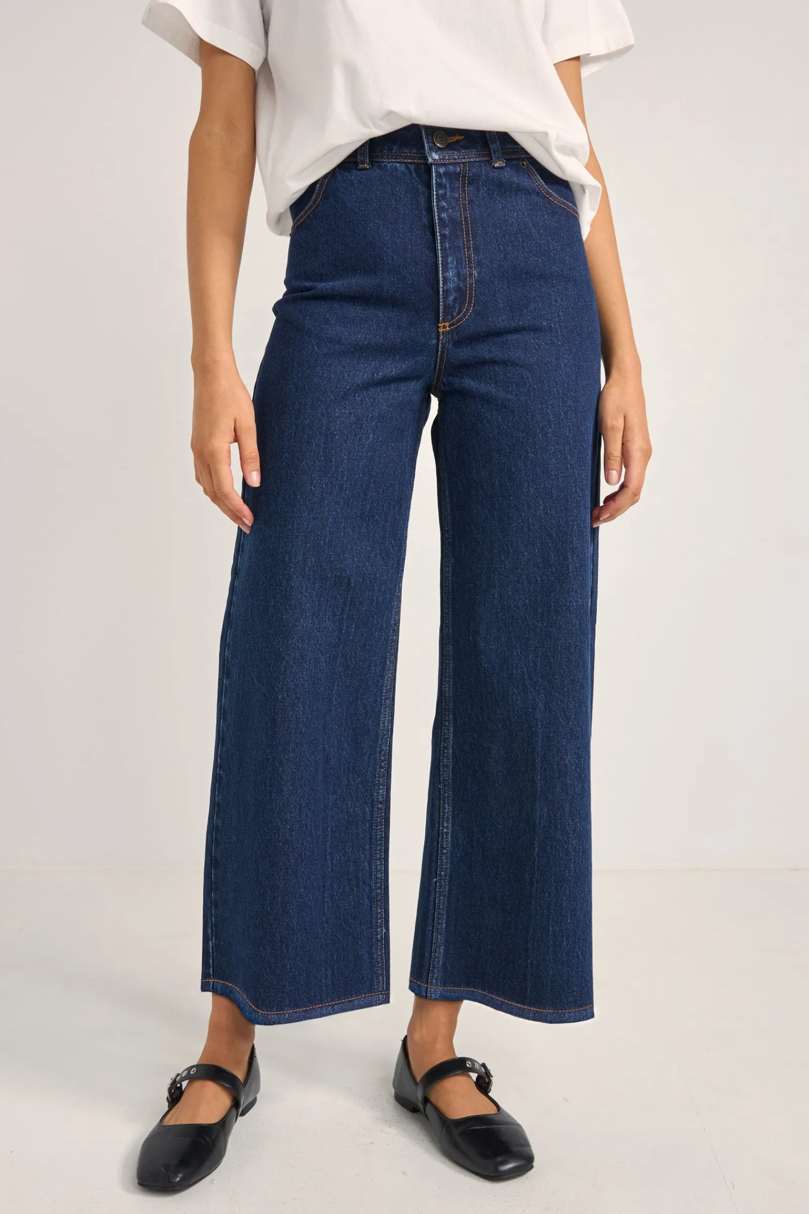 Rhythm Livin Demi High Loose Denim Jeans-Women Pants