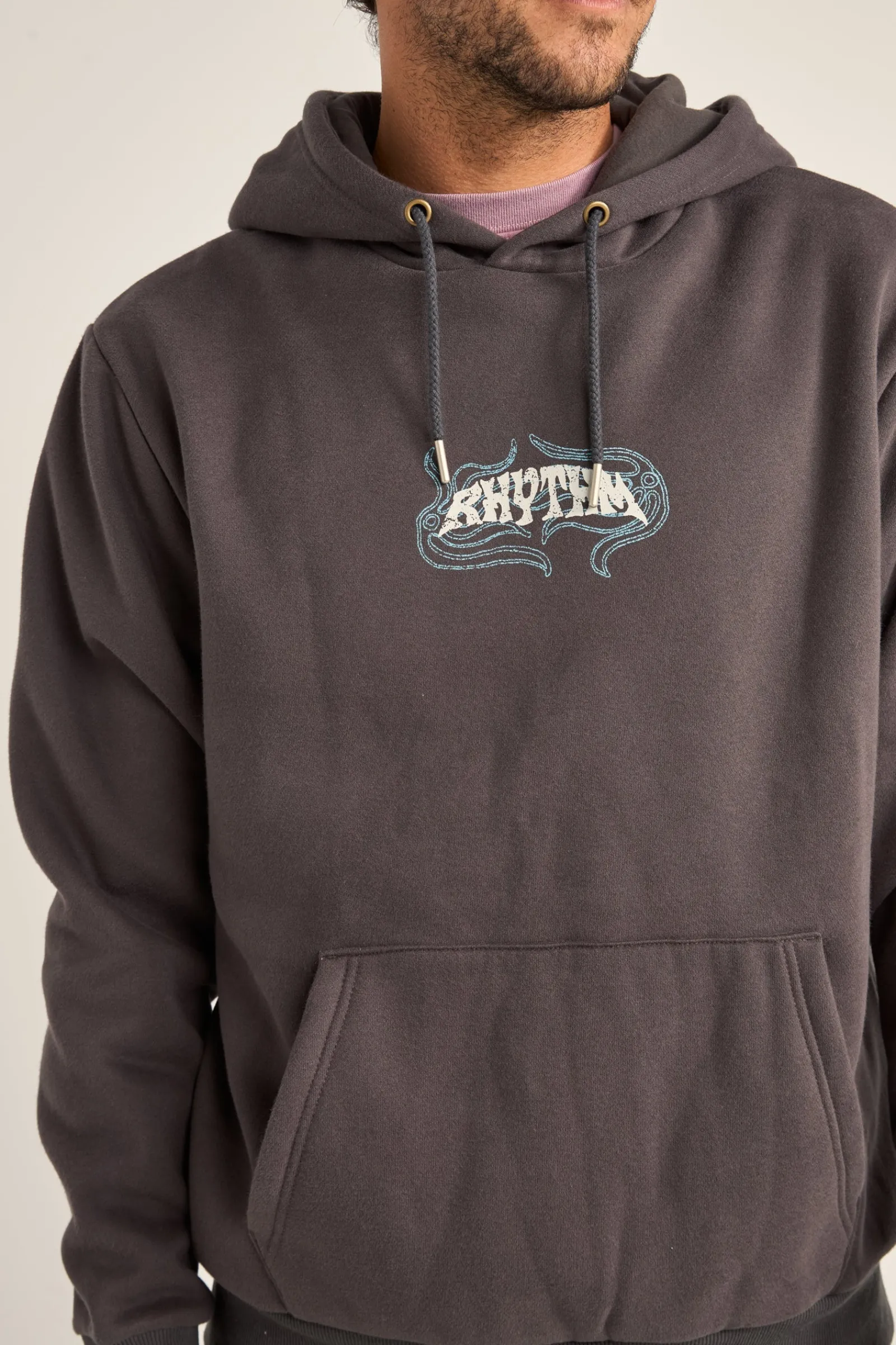Rhythm Livin Dos Soles Fleece Hood Vintage Black- Fleece
