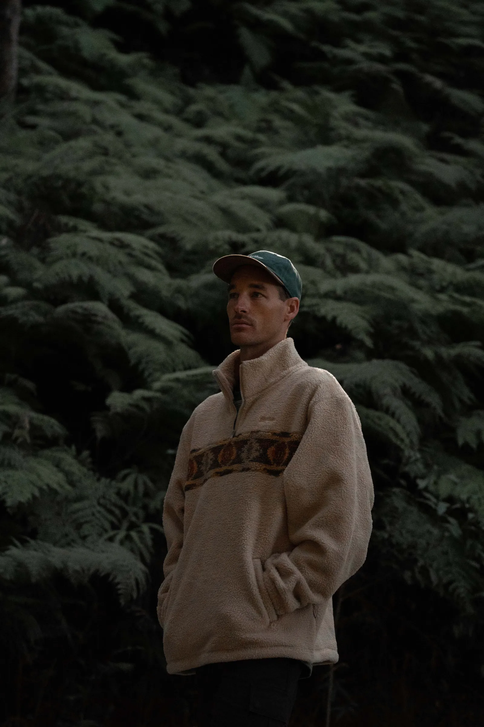 Rhythm Livin Dusty Quarter Zip- Fleece