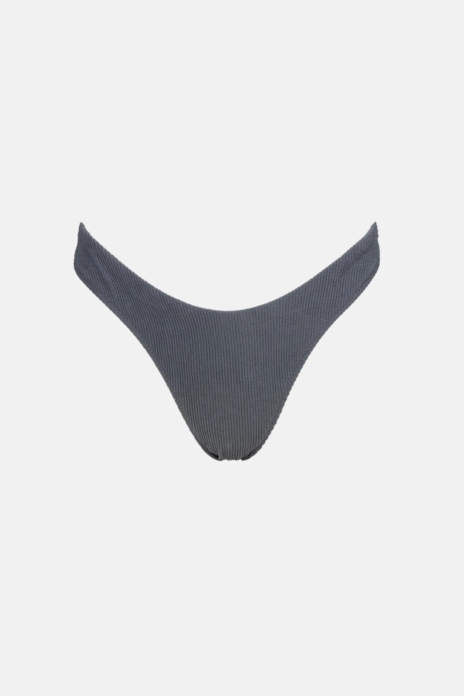 Rhythm Livin Essential Rib Hi Cut Pant Graphite-Women Swim Bottoms