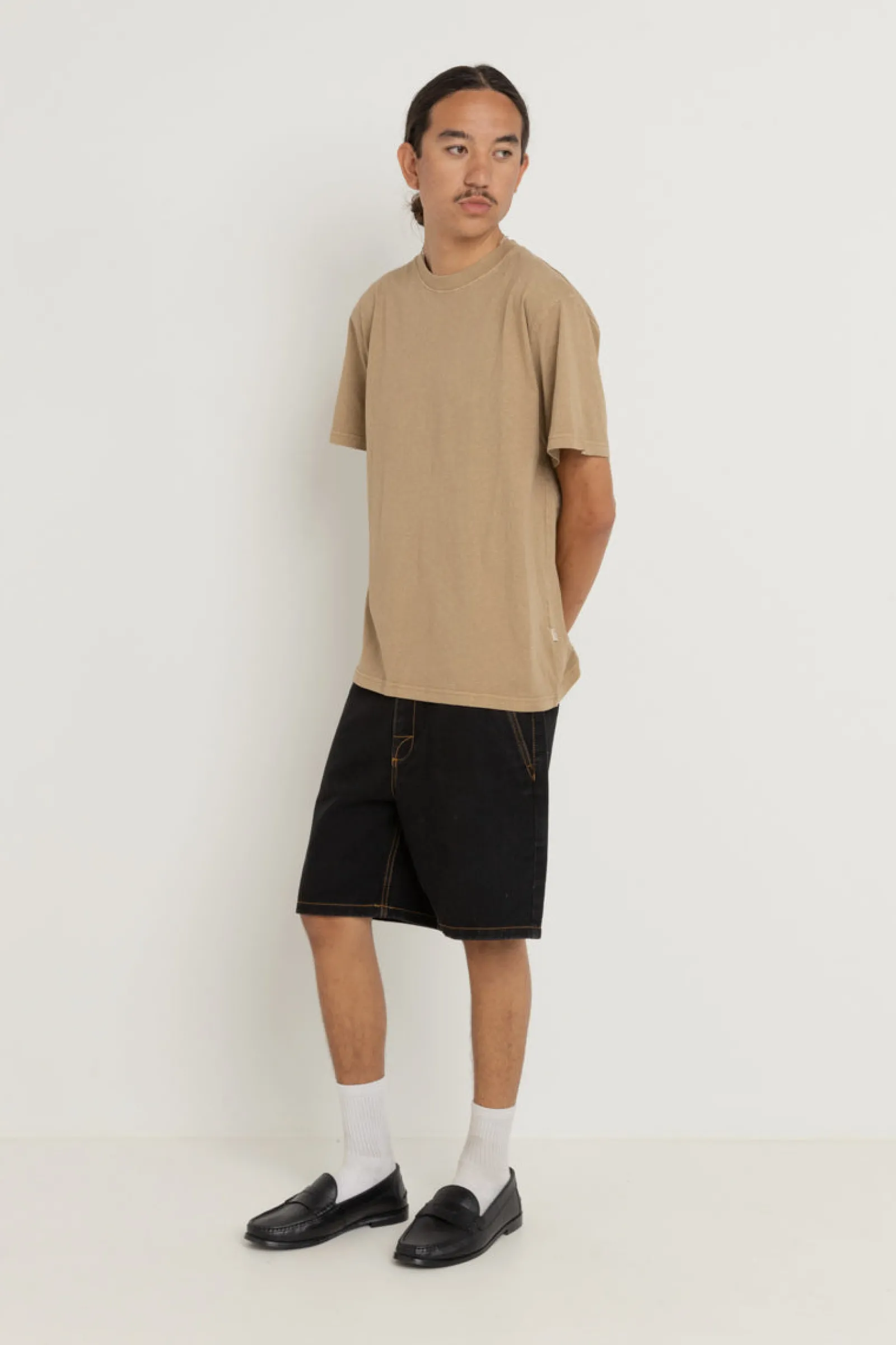 Rhythm Livin Essential Vintage Ss T-Shirt- T-shirts