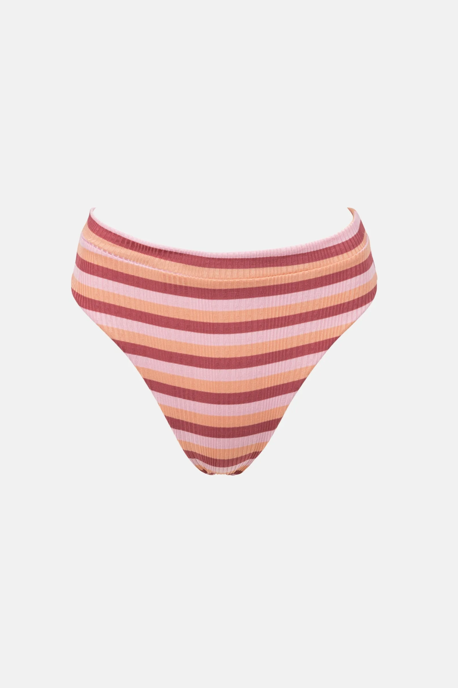 Rhythm Livin Ibiza Stripe Rib Hi Waist Pant-Women Swim Bottoms