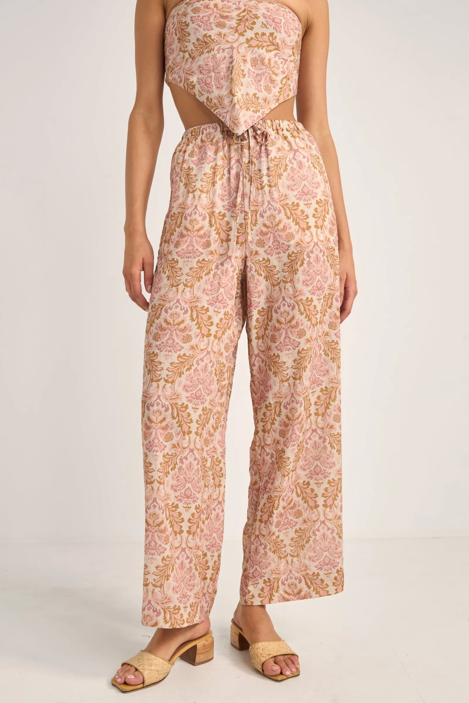 Rhythm Livin Jessie Paisley Drawstring Pant-Women Pants