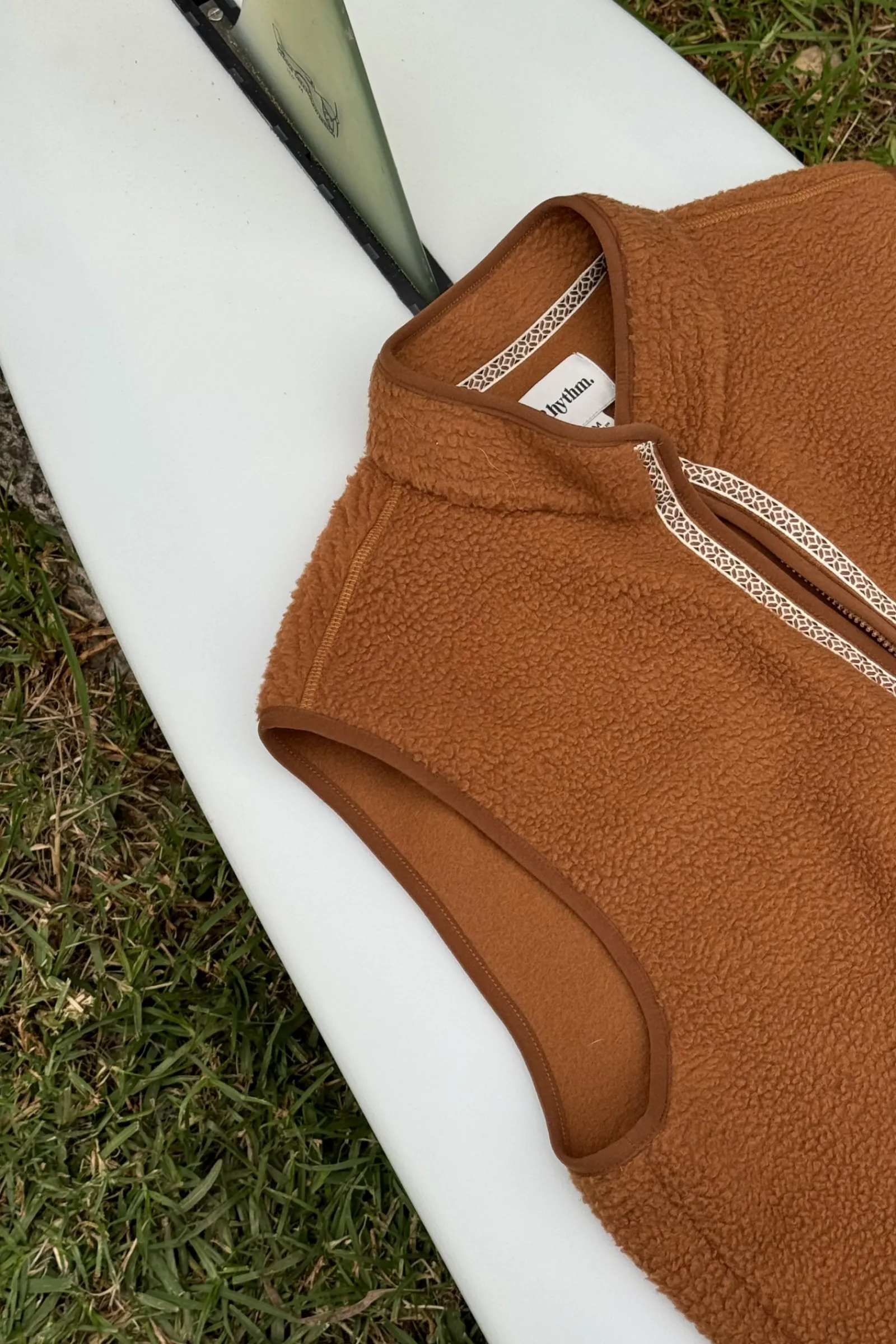 Rhythm Livin Marco Sherpa Vest- Fleece