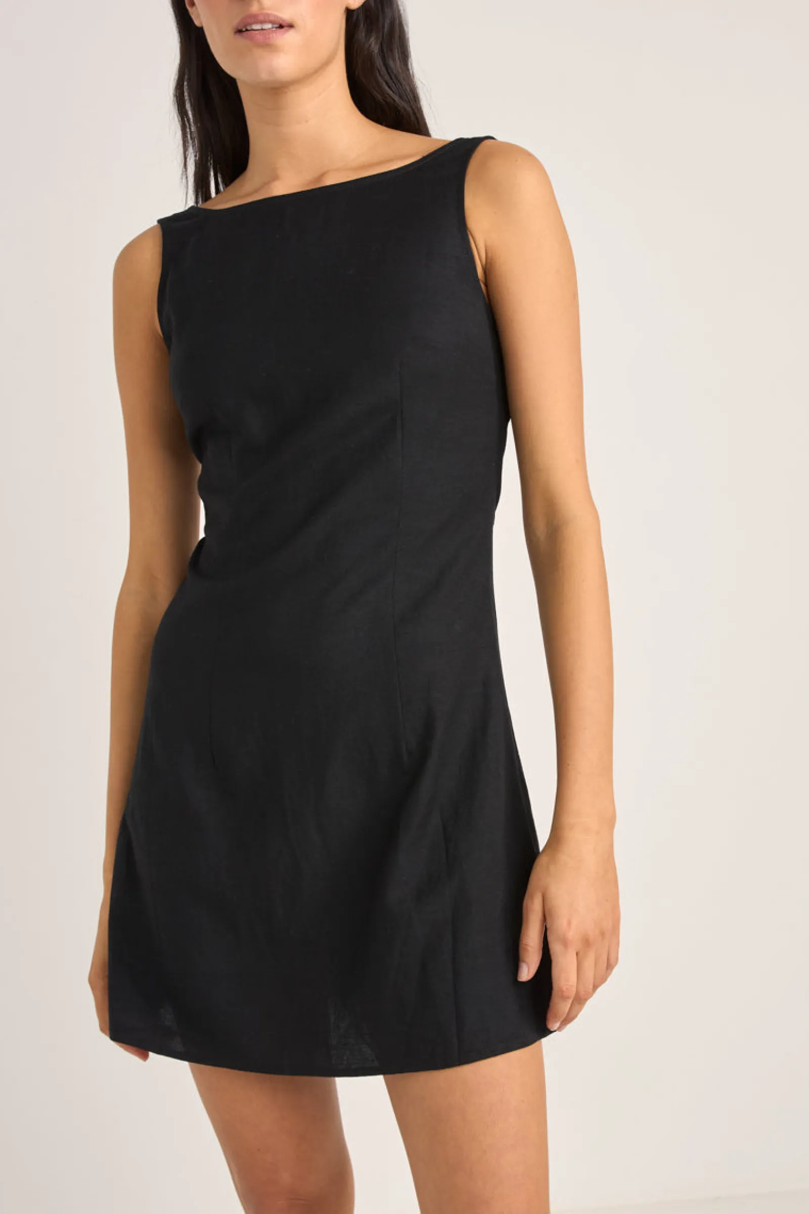 Rhythm Livin Roselle Tie Back Mini Dress-Women Dresses