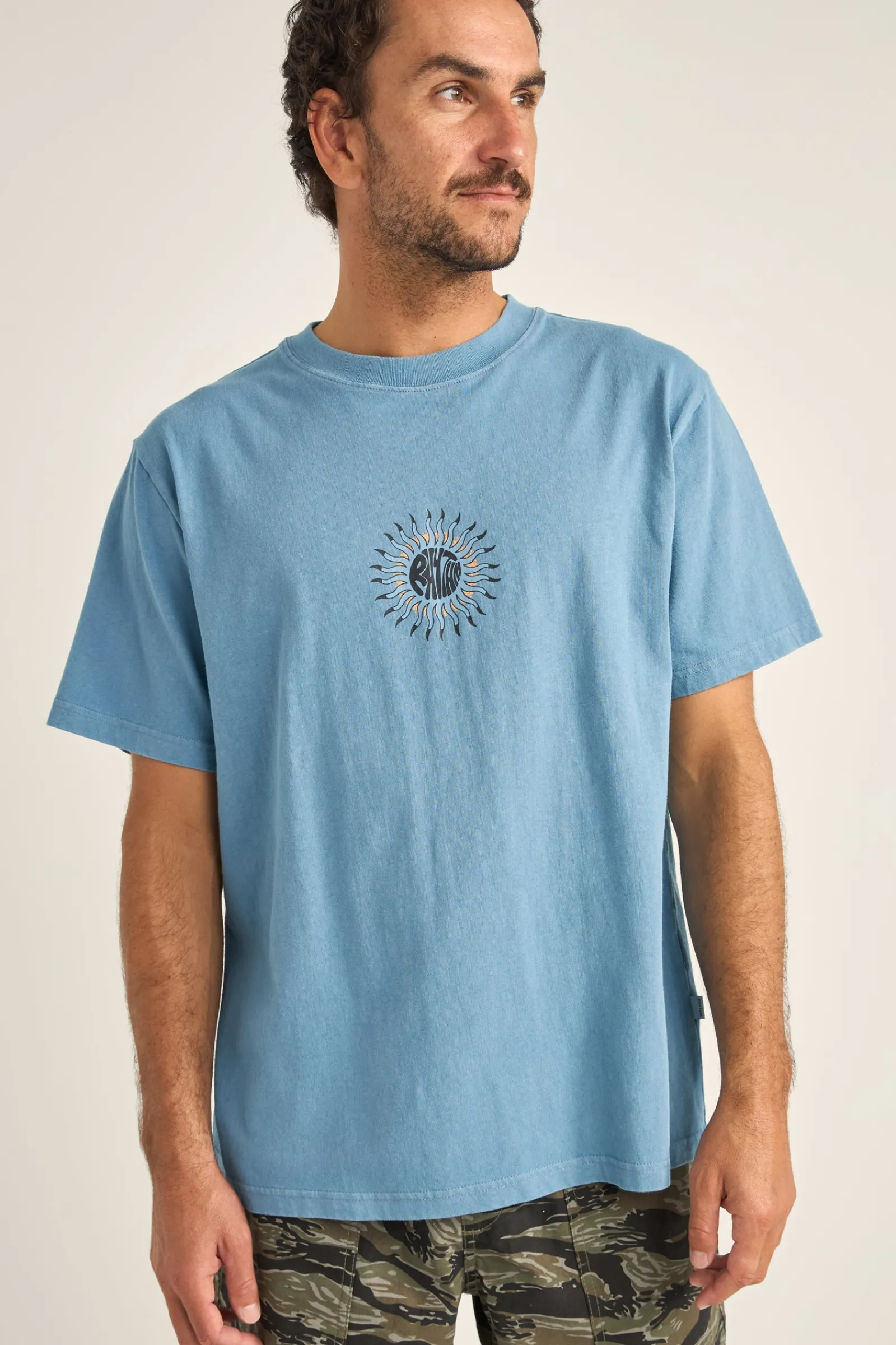 Rhythm Livin Sun Beams Vintage Ss T-Shirt- T-shirts