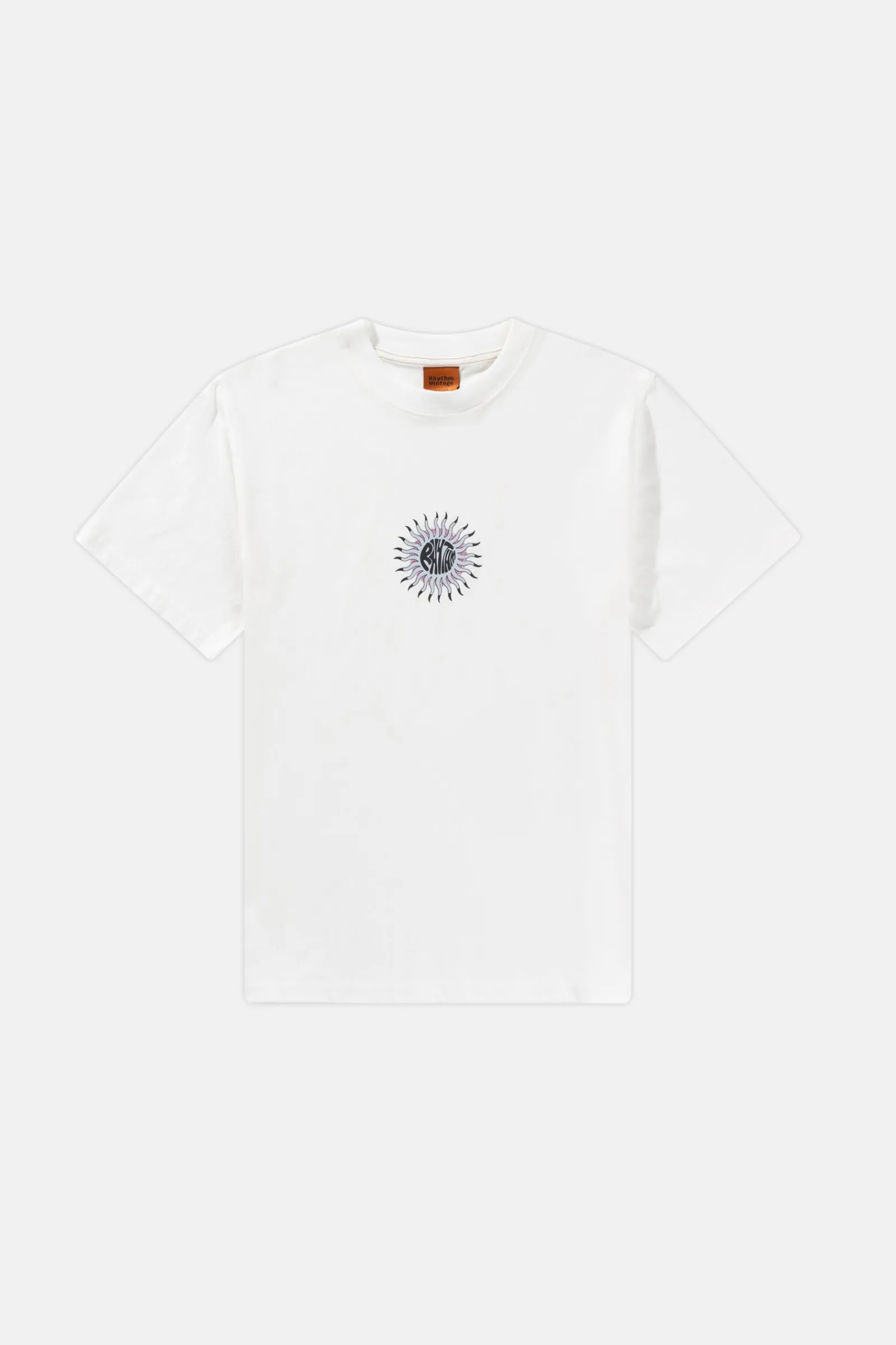 Rhythm Livin Sun Beams Vintage Ss T-Shirt Vintage White- T-shirts
