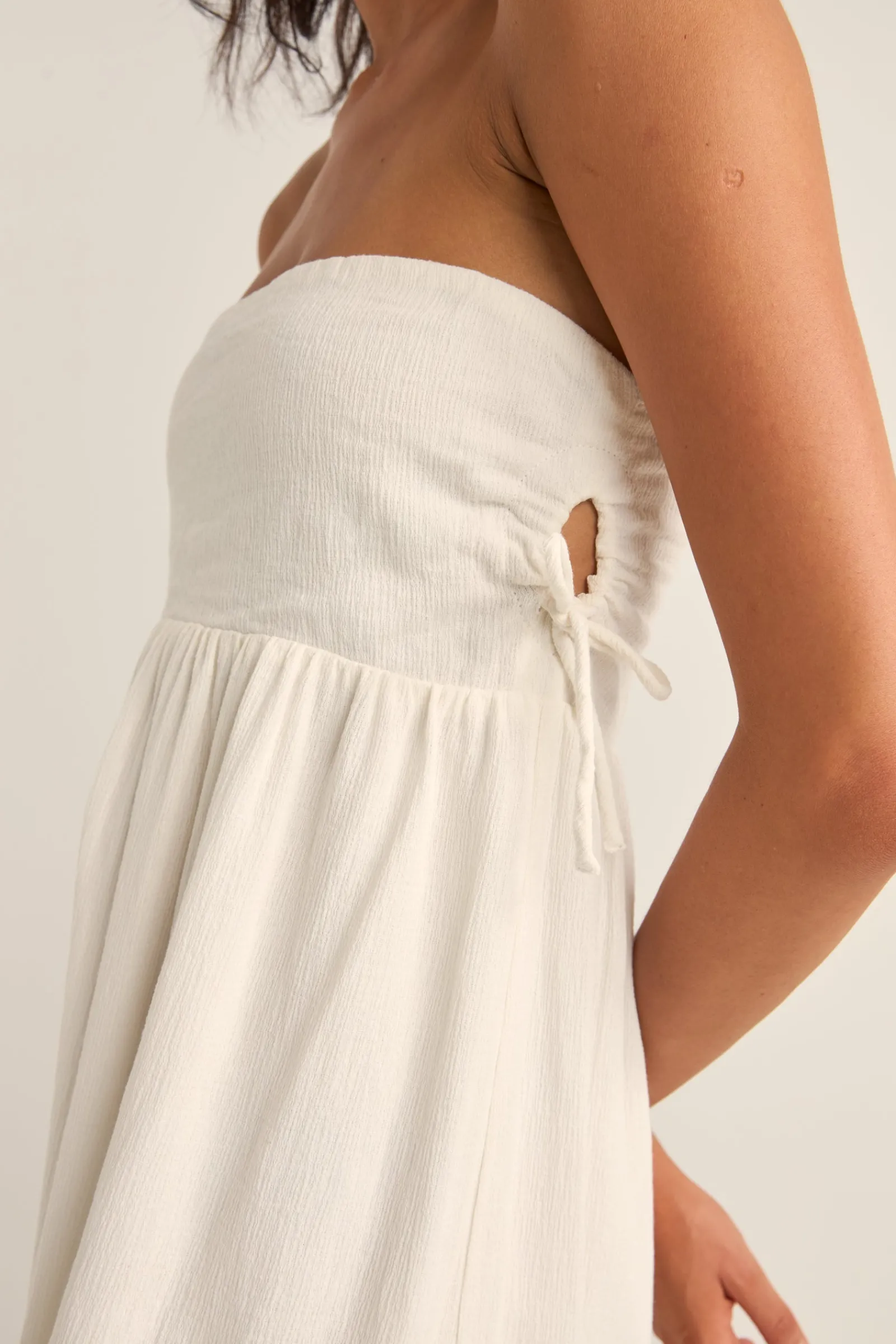 Rhythm Livin Zali Tie Side Maxi Dress-Women Dresses